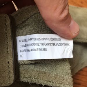 Anthropologie Accessories - **FINAL PRICE **Green suede belt Anthropologie Accessories - **FINAL PRICE **Green suede belt